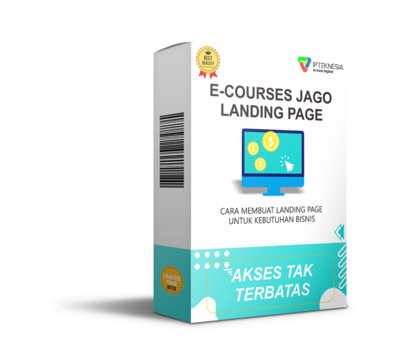 Jago Landing Page (IPTEKNESIA Kreasi Digital)