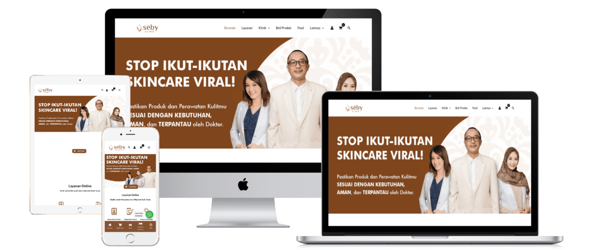 Website Klinik Seby Clinic