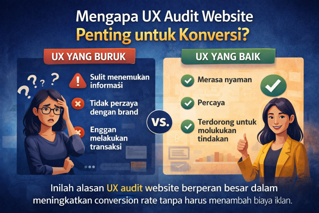 UX Audit Website untuk Meningkatkan Konversi