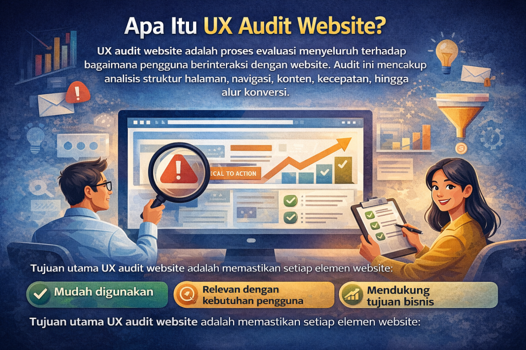 UX Audit Website: 15 Temuan Umum yang Menghambat Konversi