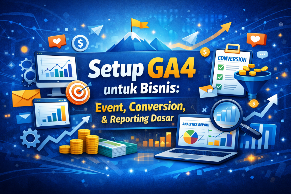setup GA4 untuk bisnis