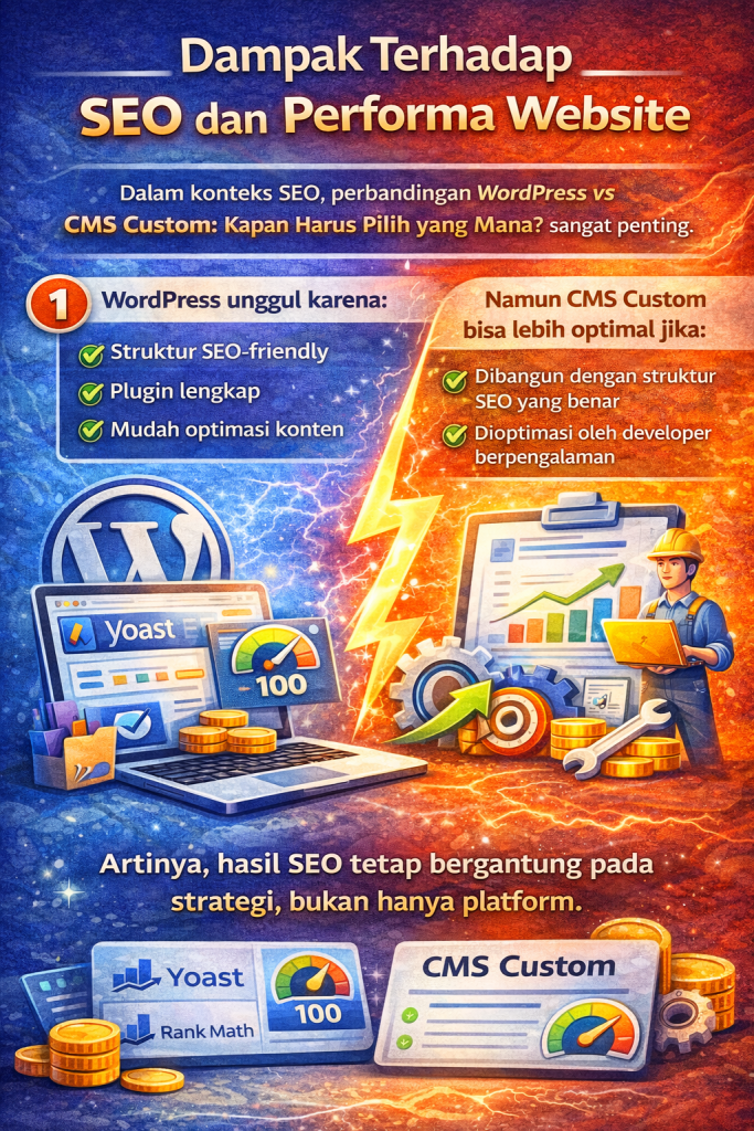 WordPress vs CMS Custom