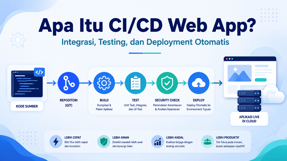 CI/CD web app